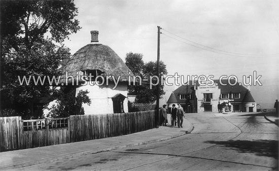 Old Dutch Cottage and Red Cow, Canvey Island, Essex. .c1940's